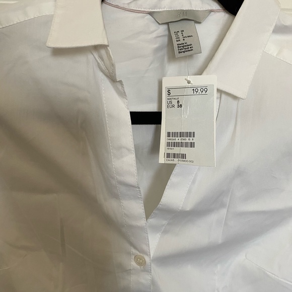 NWT white dress shirt - Picture 3 of 5